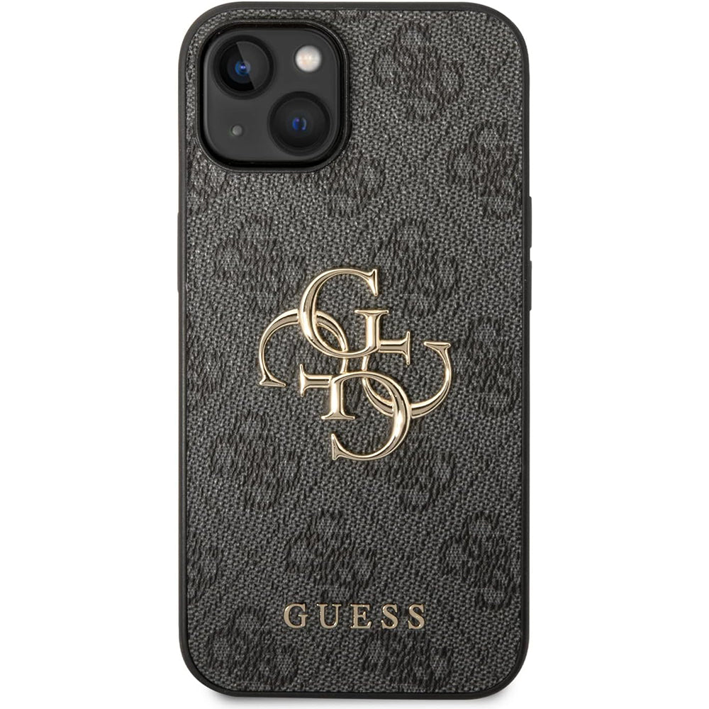 Hoes voor Apple iPhone 15 Plus, Guess, 4G Big Logo, Gri