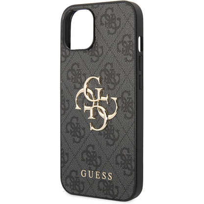 Hoes voor Apple iPhone 15 Plus, Guess, 4G Big Logo, Gri