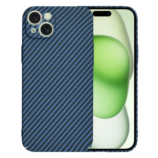 Hülle für Apple iPhone 15 Plus, Techsuit, Carbonite FiberShell, Türkis