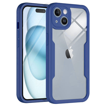 Coque pour Apple iPhone 15 Plus, Techsuit, ColorVerse 360, Bleue
