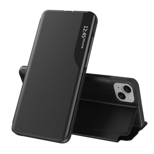 Hülle für Apple iPhone 15 Plus, Techsuit, eFold, Schwarz