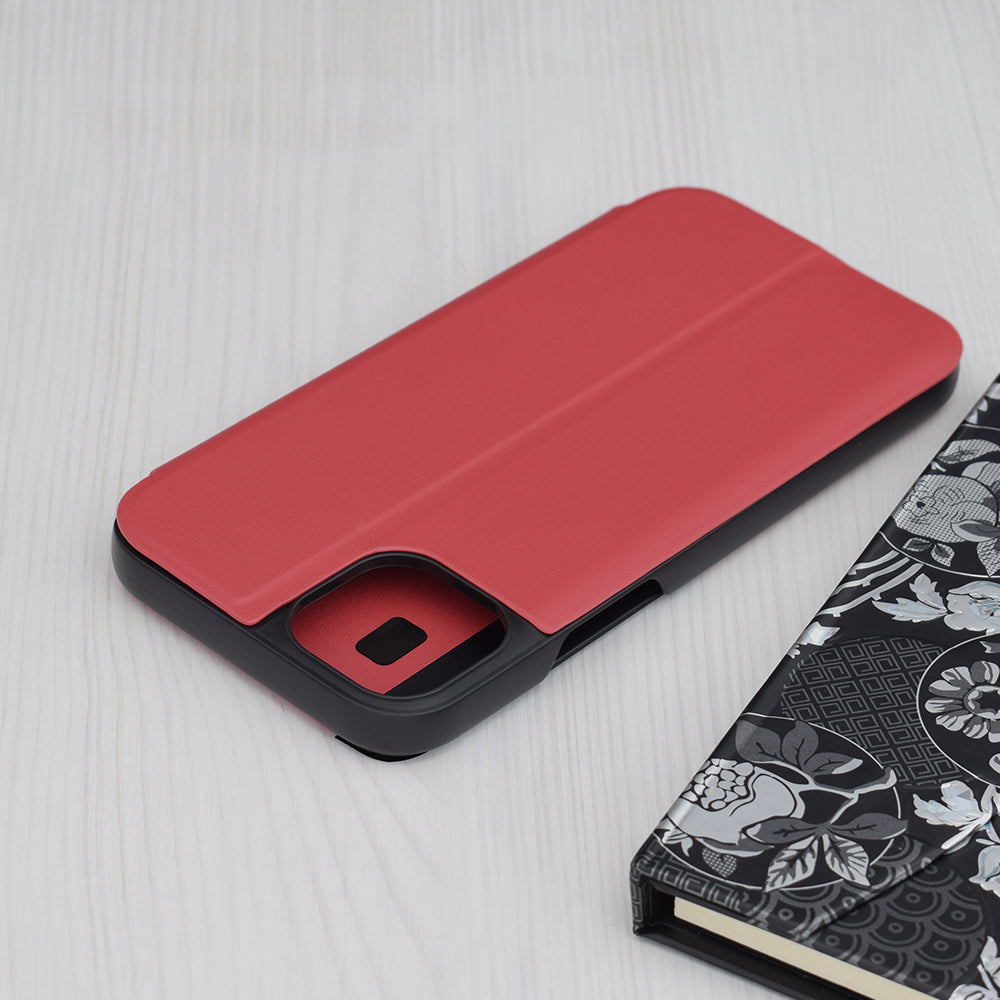 Coque pour Apple iPhone 15 Plus, Techsuit, eFold, Rouge