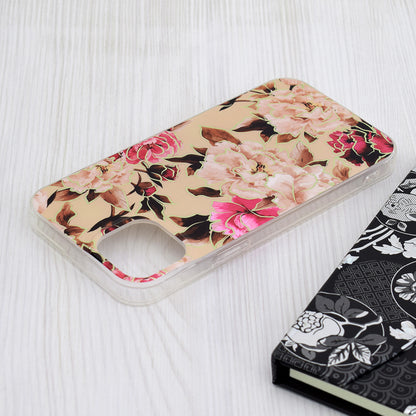 Coque pour Apple iPhone 15 Plus, Techsuit, Marble, Beige