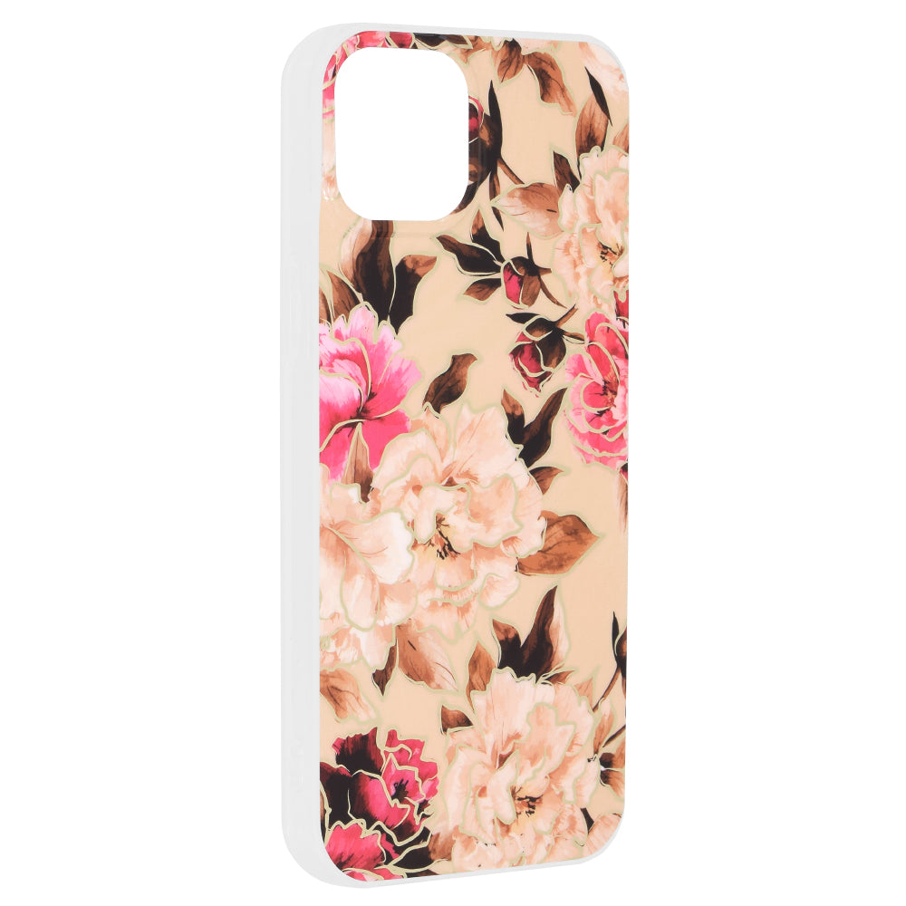 Coque pour Apple iPhone 15 Plus, Techsuit, Marble, Beige
