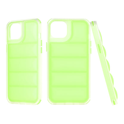 Coque pour Apple iPhone 15 Plus, Techsuit, Wave Shield, Vert