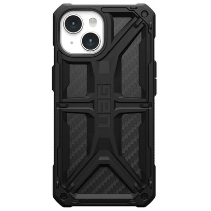 Coque pour Apple iPhone 15 Plus, Urban Armor Gear, Monarch Carbon, Noire