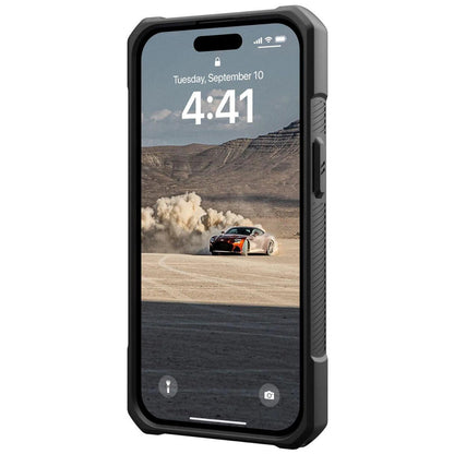 Coque pour Apple iPhone 15 Plus, Urban Armor Gear, Monarch Carbon, Noire