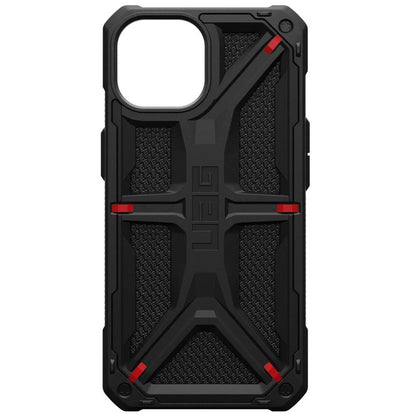 Coque pour Apple iPhone 15 Plus, Urban Armor Gear, Monarch Kevlar, Noire