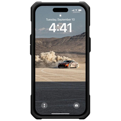 Coque pour Apple iPhone 15 Plus, Urban Armor Gear, Monarch Kevlar, Noire