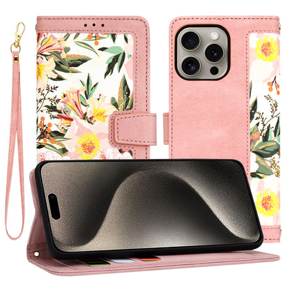 Coque pour Apple iPhone 15 Pro Max, Techsuit, FlipCraft, Rose