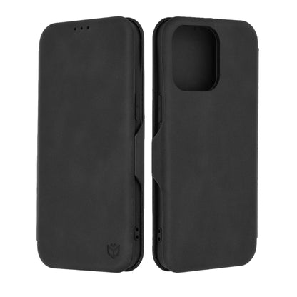 Coque pour Apple iPhone 15 Pro Max, Techsuit, Safe Wallet Plus, Noire