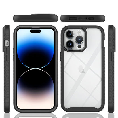 Hoes voor Apple iPhone 15 Pro, Techsuit, Defense360 Pro, Zwart