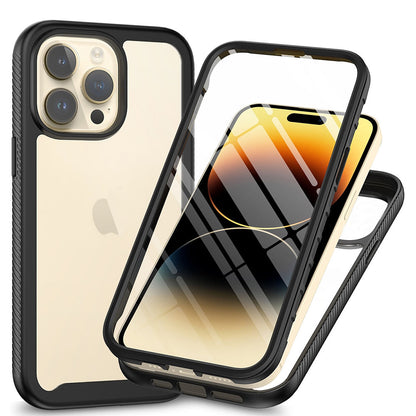Hoes voor Apple iPhone 15 Pro, Techsuit, Defense360 Pro, Zwart