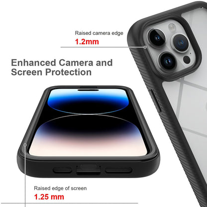 Hoes voor Apple iPhone 15 Pro, Techsuit, Defense360 Pro, Zwart