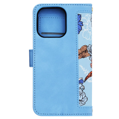 Coque pour Apple iPhone 15 Pro, Techsuit, FlipCraft, Bleu