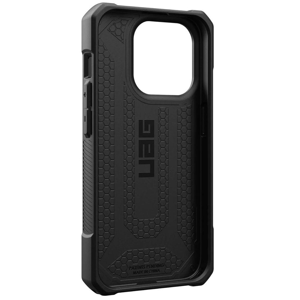 Case for Apple iPhone 15 Pro, Urban Armor Gear, Monarch Kevlar, Black