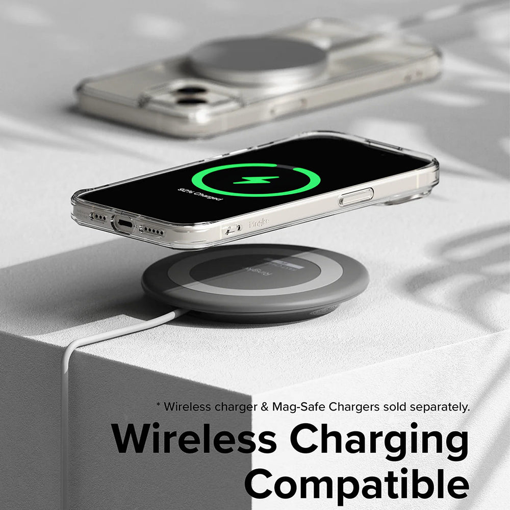 Hoesje voor Apple iPhone 15, Ringke, Fusion, Transparant