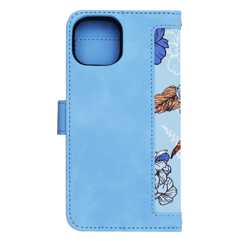 Coque pour Apple iPhone 15, Techsuit, FlipCraft, Bleu