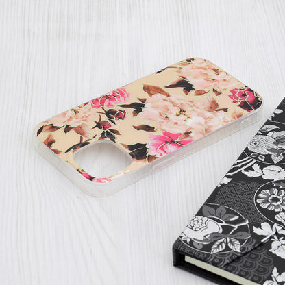 Coque pour Apple iPhone 15, Techsuit, Marble, Beige