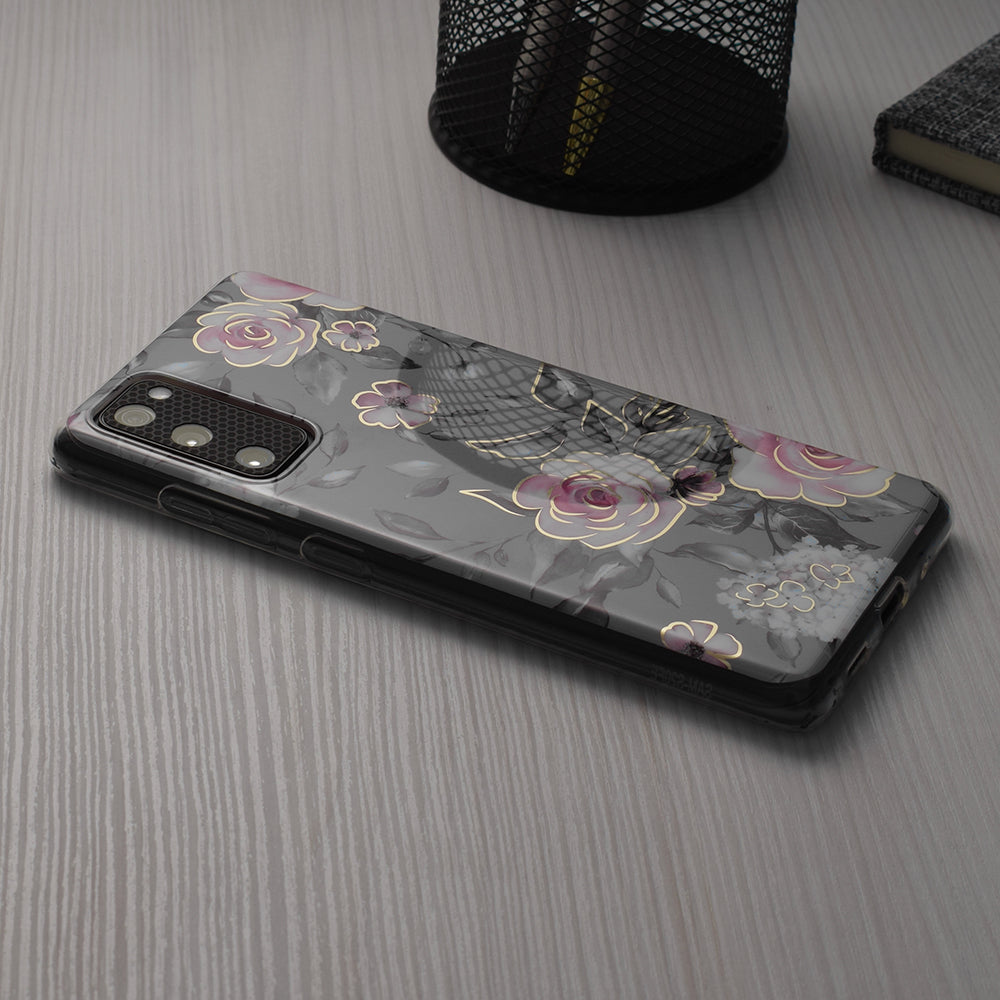Coque pour Apple iPhone 15, Techsuit, Marble, Gris
