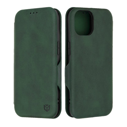 Coque pour Apple iPhone 15, Techsuit, Safe Wallet Plus, Vert