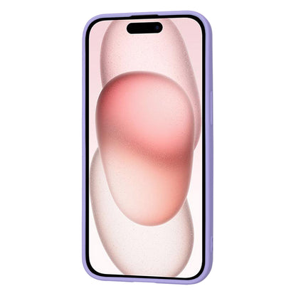 Étui pour Apple iPhone 15, Techsuit, SoftFlex, Mauve Clair