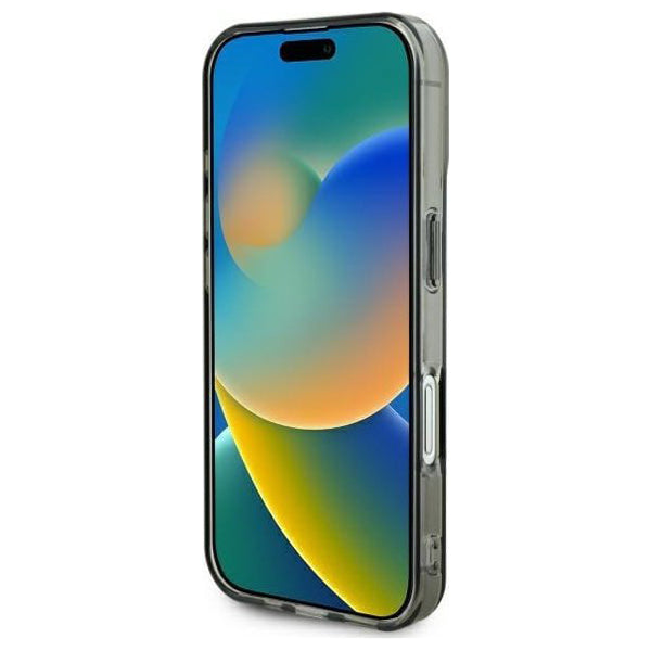 Case for Apple iPhone 16, Guess, IML Heart, Black