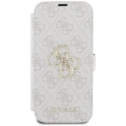 Hülle für Apple iPhone 16 Plus, Guess, 4G Book, Rosa