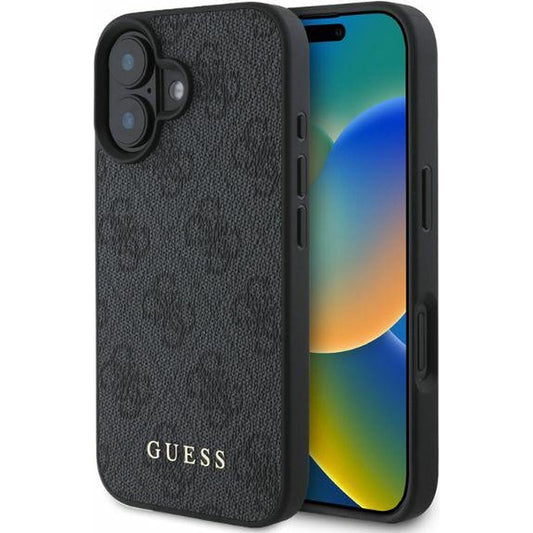 Étui pour Apple iPhone 16 Plus, Guess, 4G Classic, Noir