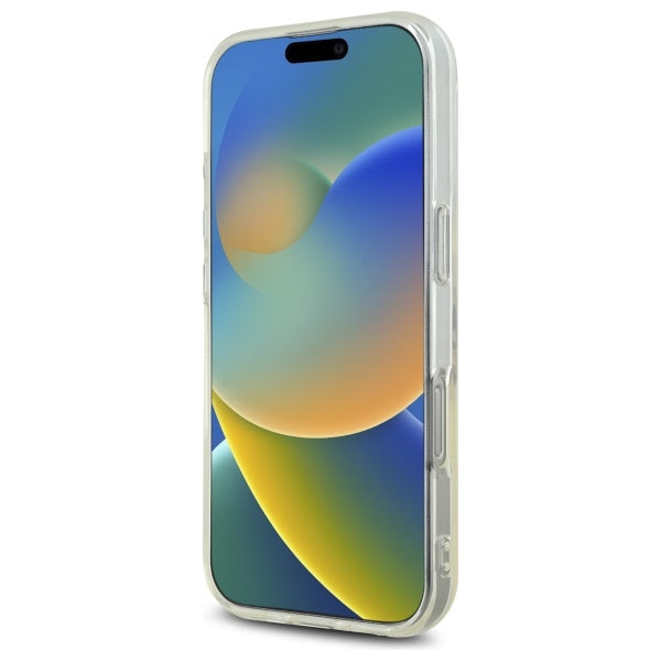 Étui pour Apple iPhone 16 Pro, Guess, IML Heart, Transparent