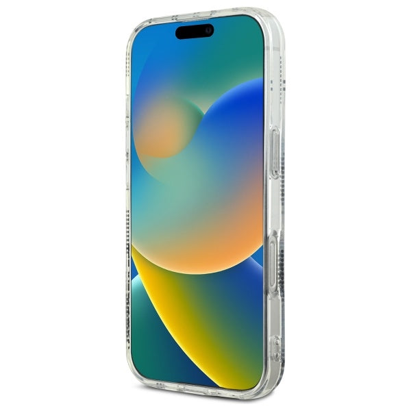 Étui pour Apple iPhone 16 Pro, Karl Lagerfeld, IML Luxury Electroplated Choupette's Head, Transparent