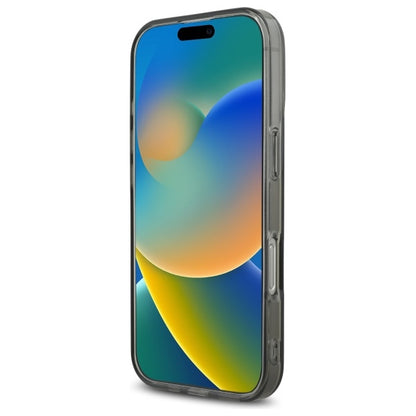 Hoes voor Apple iPhone 16 Pro Max, Karl Lagerfeld, IML Rhinestones Karl's Head, Zwart