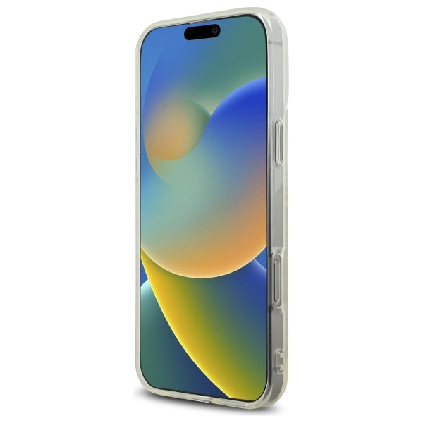 Étui pour Apple iPhone 16 Pro Max, Karl Lagerfeld, Logo Transparent IML Rhinestones, Transparent