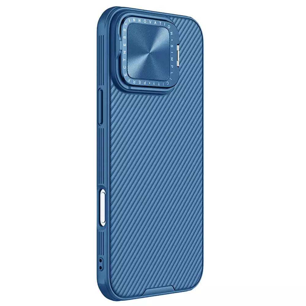 Case for Apple iPhone 16 Pro Max, Nillkin, CamShield Prop, Blue