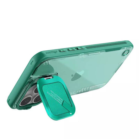 Hülle für Apple iPhone 16 Pro Max, Nillkin, Iceblade Prop (ohne Kameraausschnitt), Grün