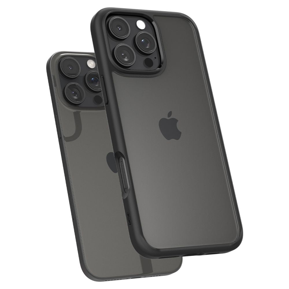 Étui pour Apple iPhone 16 Pro Max, Spigen, Ultra Hybrid, Noir Mat ACS07996