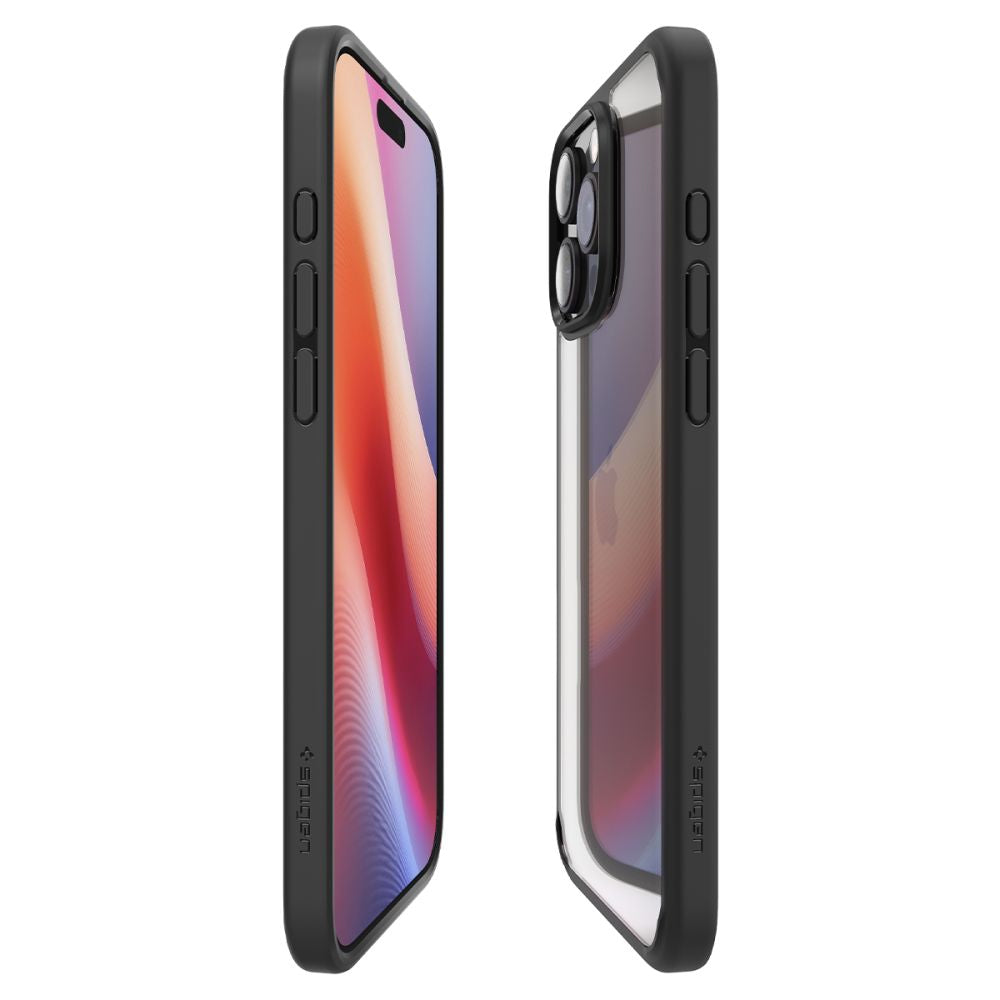 Étui pour Apple iPhone 16 Pro Max, Spigen, Ultra Hybrid, Noir Mat ACS07996