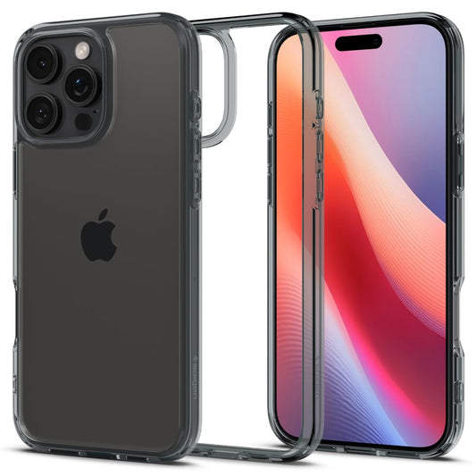 Housse pour Apple iPhone 16 Pro Max, Spigen, Ultra Hybrid, Fumée ACS07994