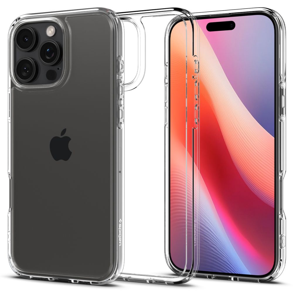 Étui pour Apple iPhone 16 Pro Max, Spigen, Ultra Hybrid, Transparent ACS07992