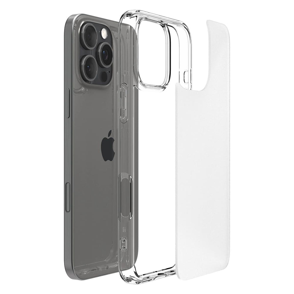 Hülle für Apple iPhone 16 Pro Max, Spigen, Ultra Hybrid, Satiniert Transparent ACS07993