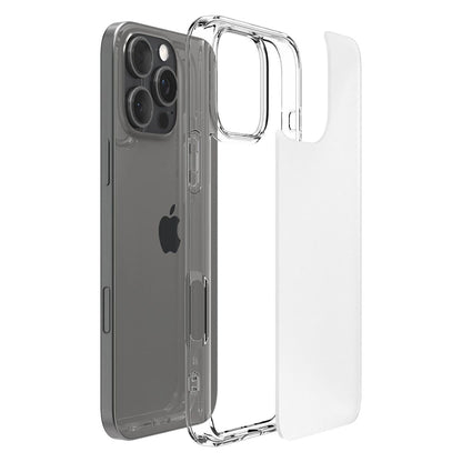 Hülle für Apple iPhone 16 Pro Max, Spigen, Ultra Hybrid, Satiniert Transparent ACS07993