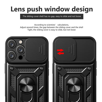 Coque pour Apple iPhone 16 Pro Max, Techsuit, CamShield, Noire