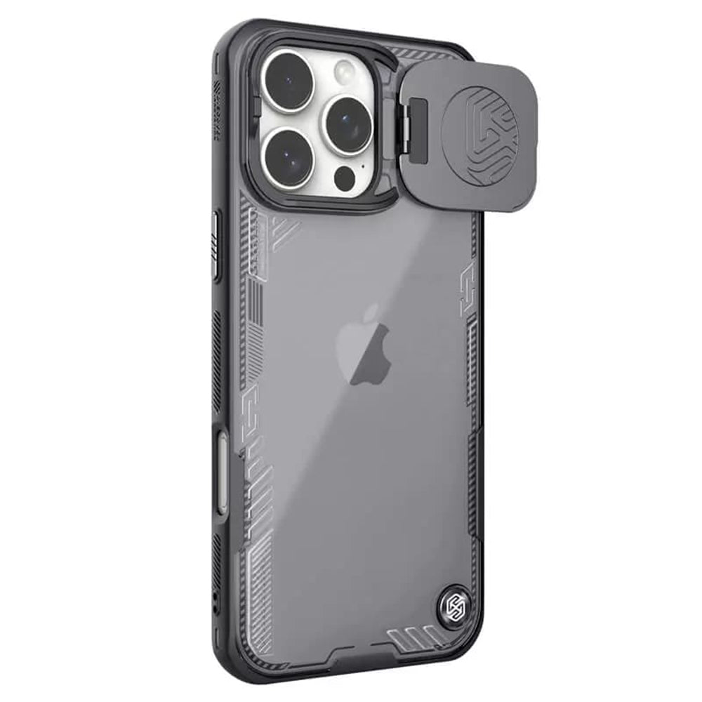 Case for Apple iPhone 16 Pro, Nillkin, Iceblade Prop (w/o Camera Cutout), Black