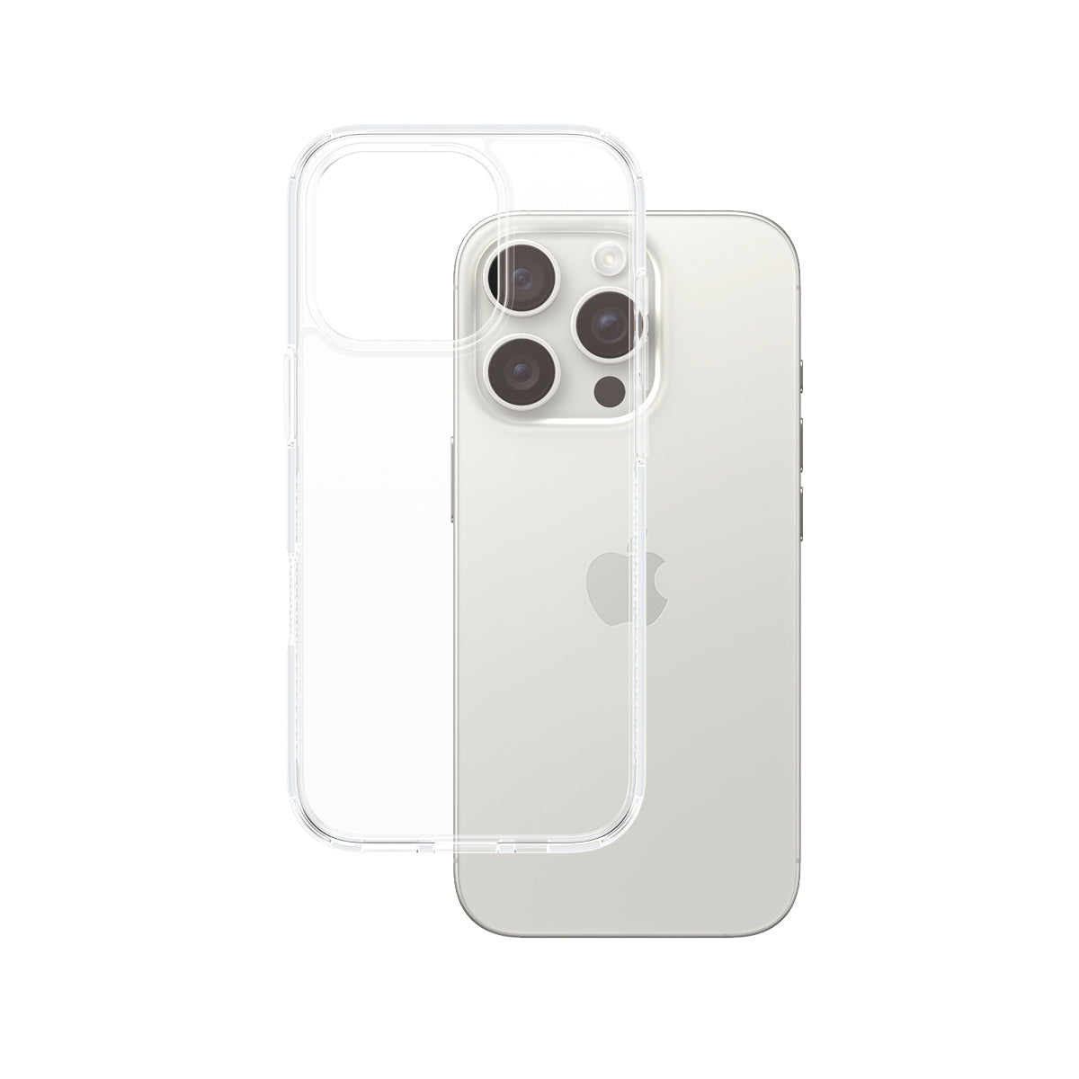 Étui pour Apple iPhone 16 Pro, PanzerGlass, HardCase, Transparent