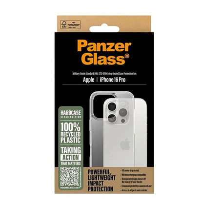 Étui pour Apple iPhone 16 Pro, PanzerGlass, HardCase, Transparent