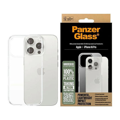 Étui pour Apple iPhone 16 Pro, PanzerGlass, HardCase, Transparent