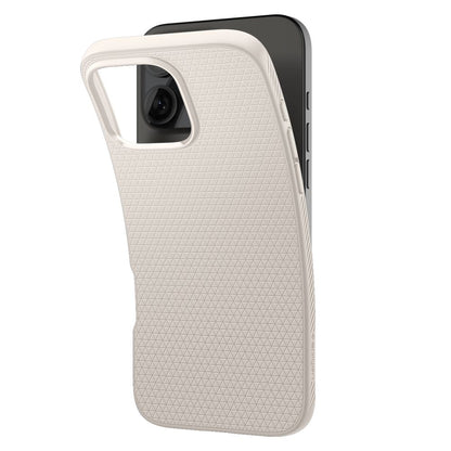 Étui pour Apple iPhone 16 Pro, Spigen, Liquid Air, Beige ACS08120