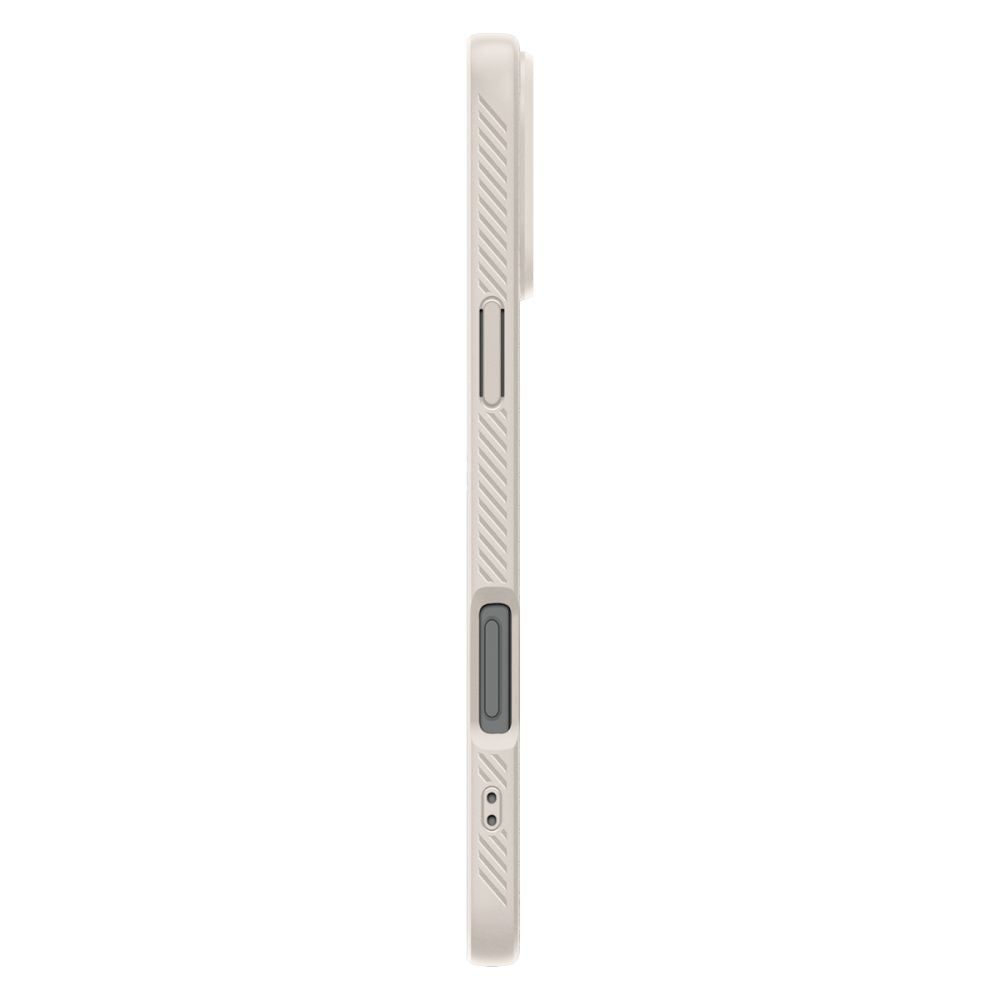 Étui pour Apple iPhone 16 Pro, Spigen, Liquid Air, Beige ACS08120