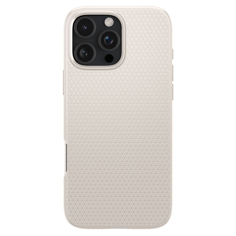 Étui pour Apple iPhone 16 Pro, Spigen, Liquid Air, Beige ACS08120