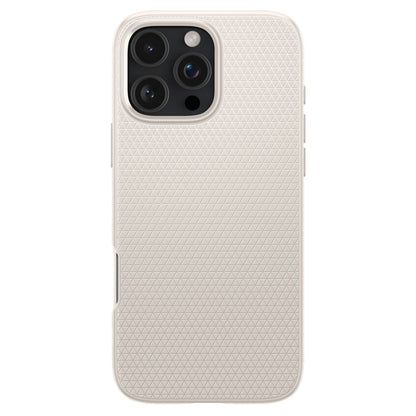 Étui pour Apple iPhone 16 Pro, Spigen, Liquid Air, Beige ACS08120